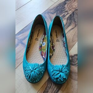 Hush Puppies Women's Blue Flats